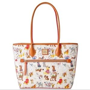 Holiday DISNEY “Santa Tails” BRAND NEW Dooney & Bourke Tote in original pkg